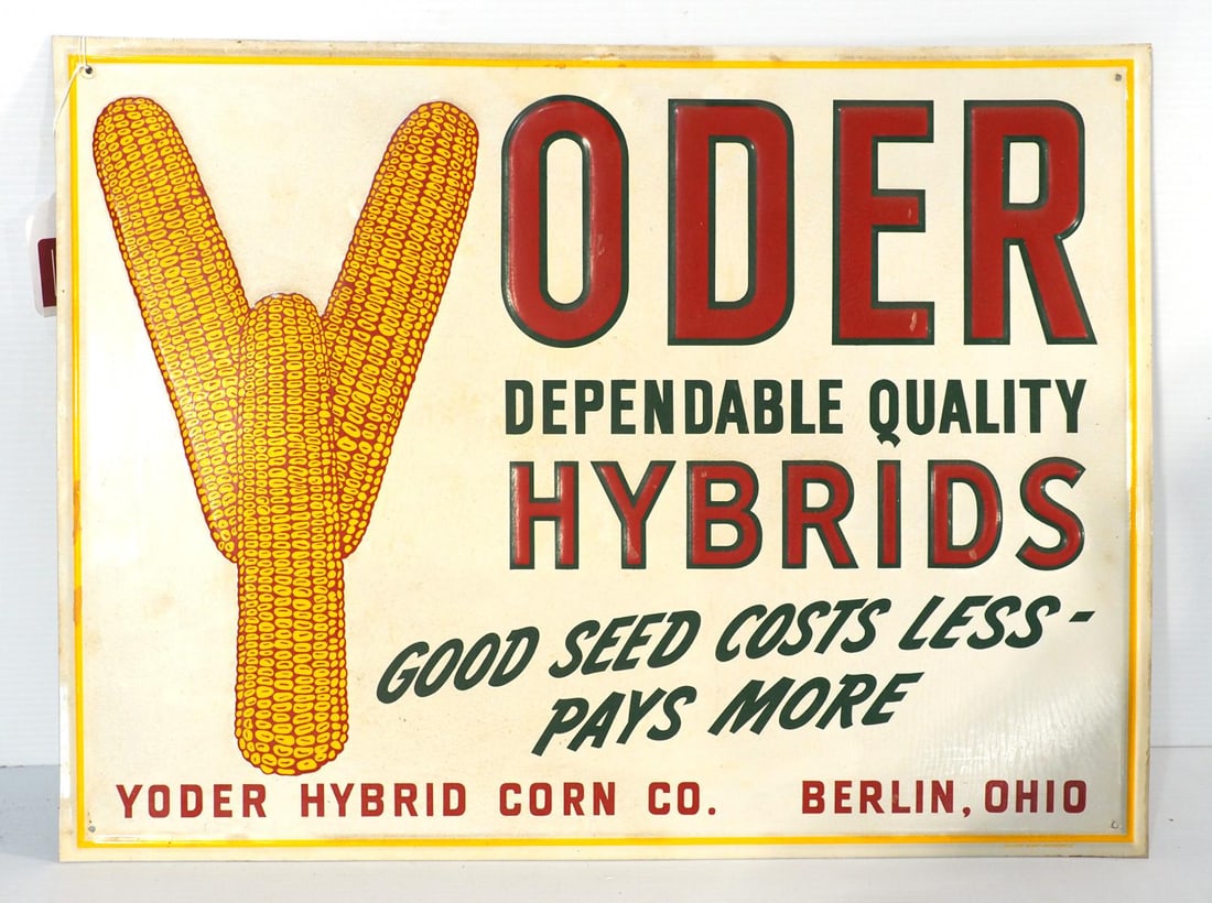 Yoder Hybrids, Berlin, OH sign (1 of 2)