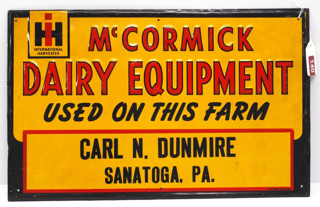McCormick Dairy Equipment sign (1 of 3)