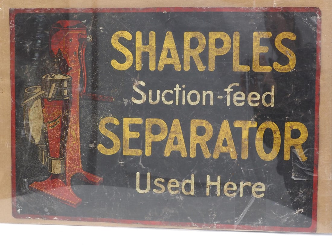 Sharples Separator sign (1 of 2)