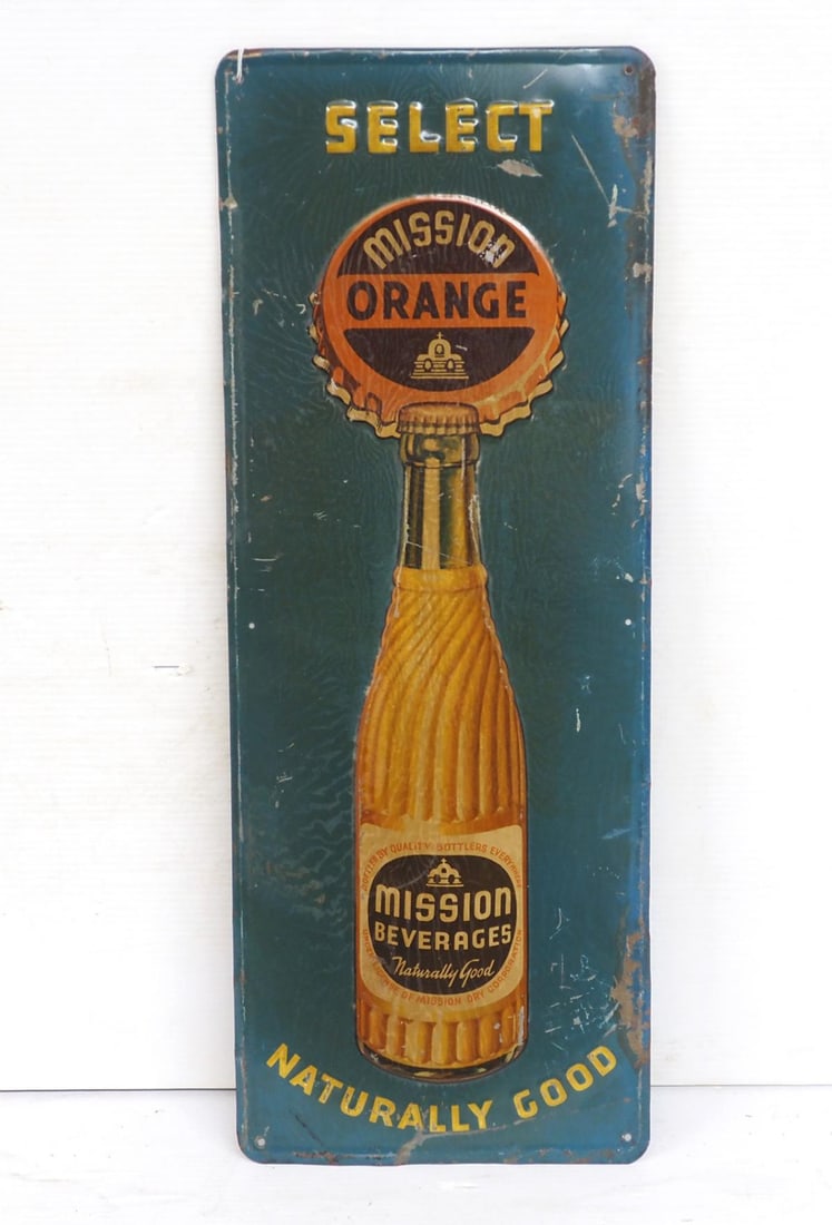 Mission Orange Beverage sign (1 of 2)