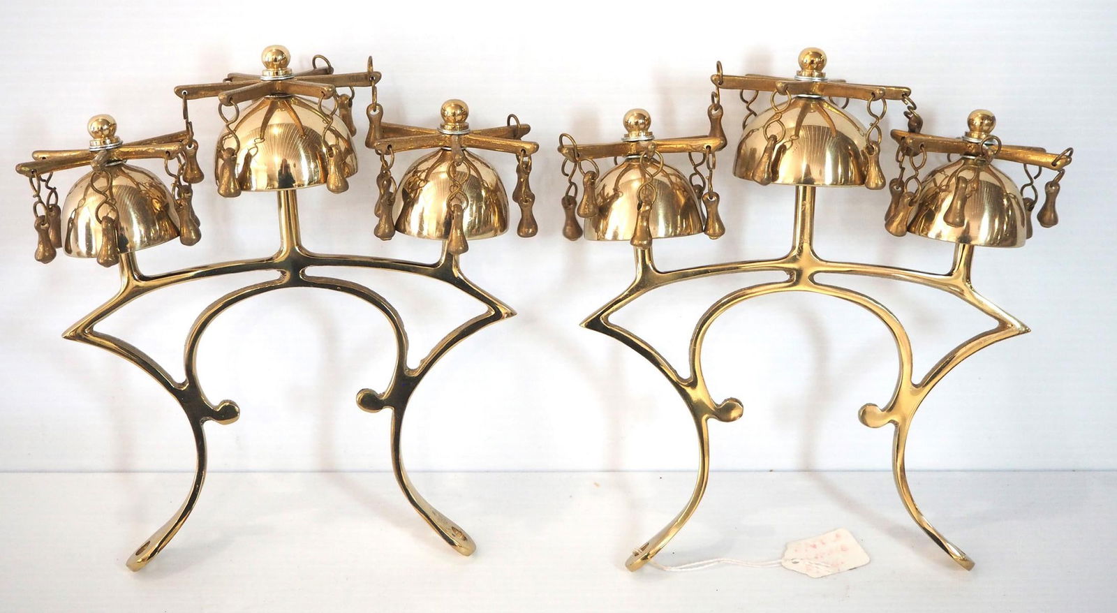 Set of brass harness bells (1 of 2)