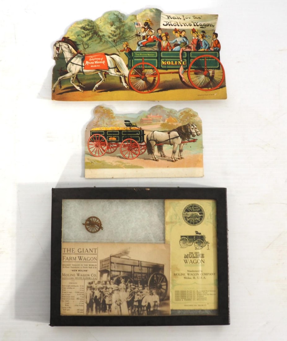 Lot of Moline Box Wagons promotions (1 of 5)