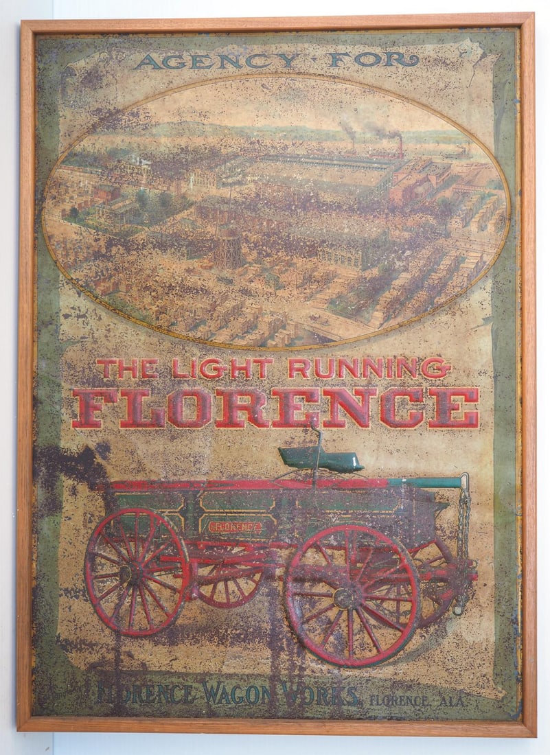 Florence Wagon Works sign (1 of 4)