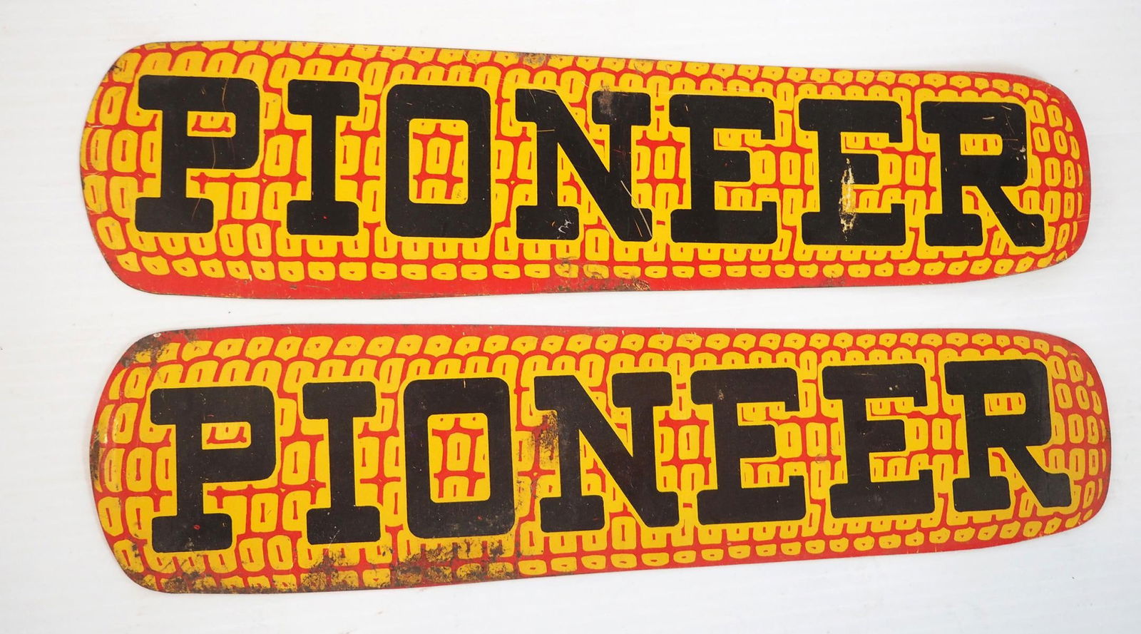 (2) Pioneer ear of corn signs (1 of 2)