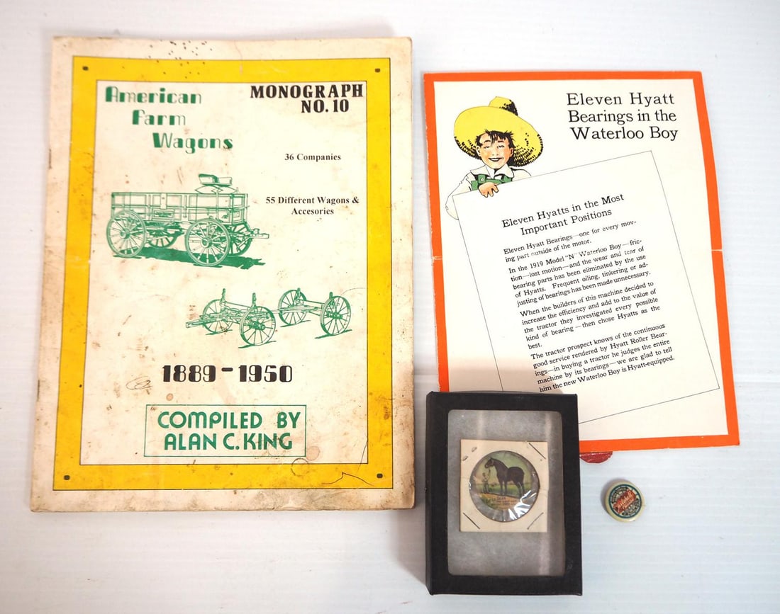 Lot of farm-related advertising (1 of 5)