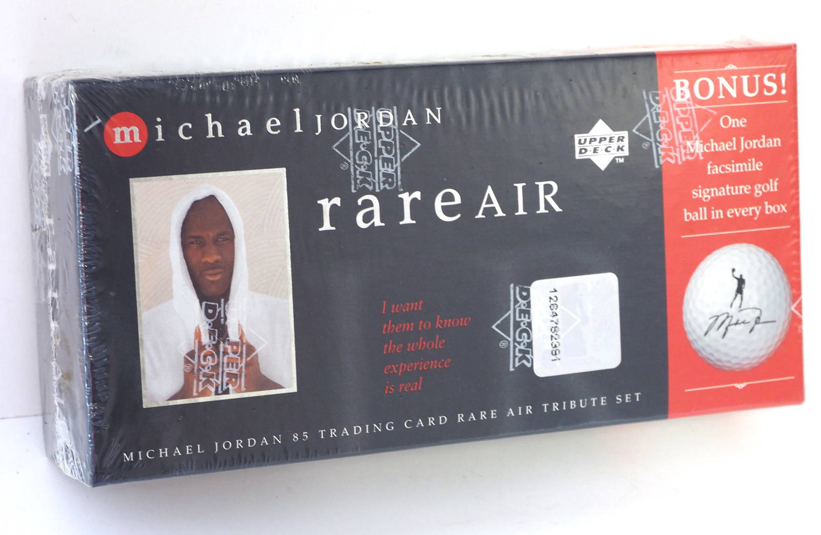 1997 upper deck michael jordan rare air