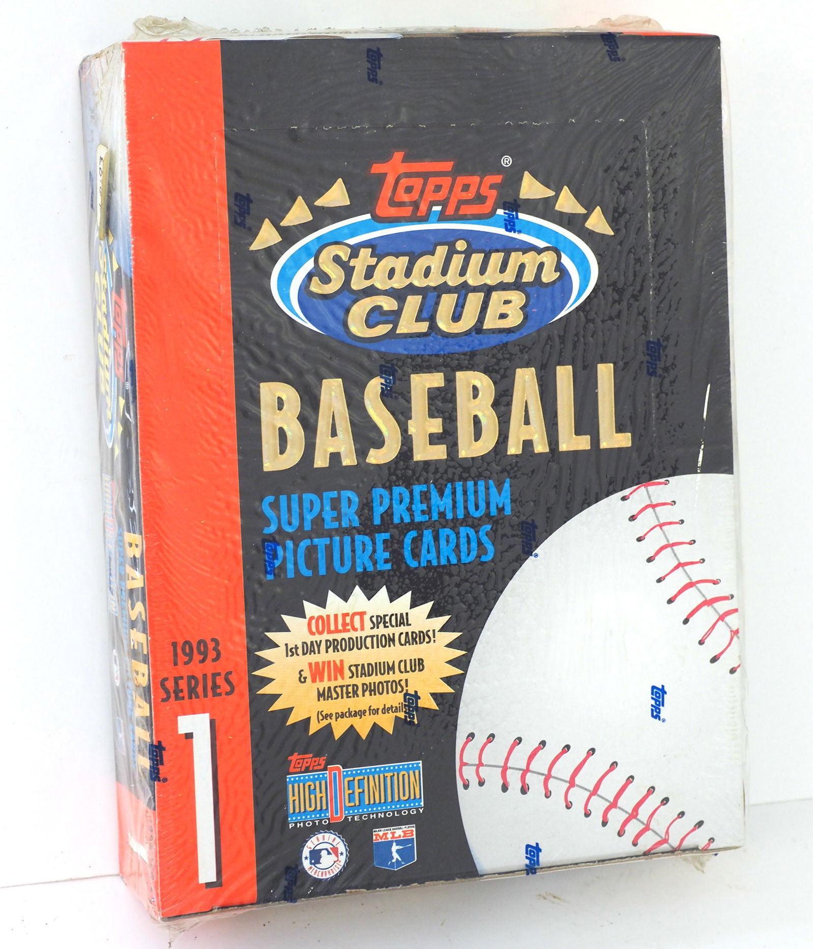 1993 Topps Stadium Club Baseball Series 1 Box (1 of 1)
