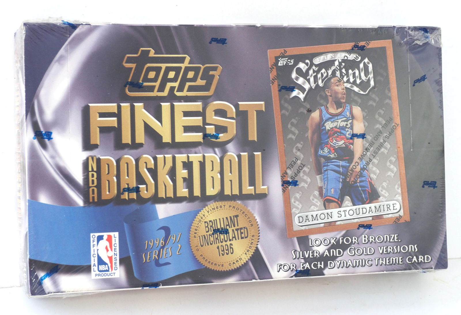 1996-97 Topps Finest NBA Basketball Series II Box (1 of 1)