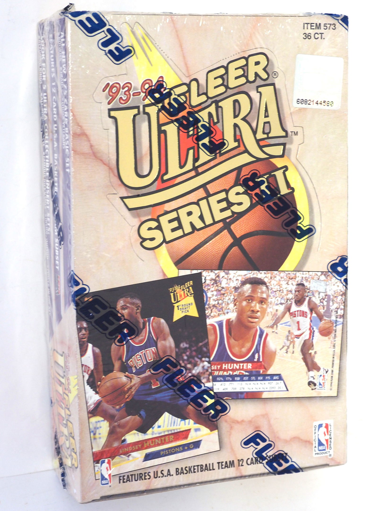 1993-94 Fleer Ultra Basketball Series II Hobby Box (1 of 1)
