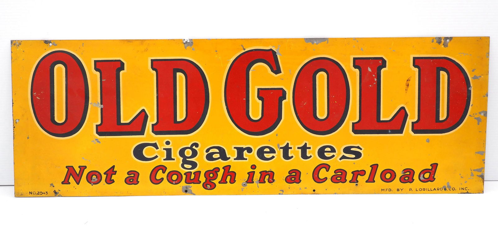 Old Gold Cigarettes sign (1 of 3)