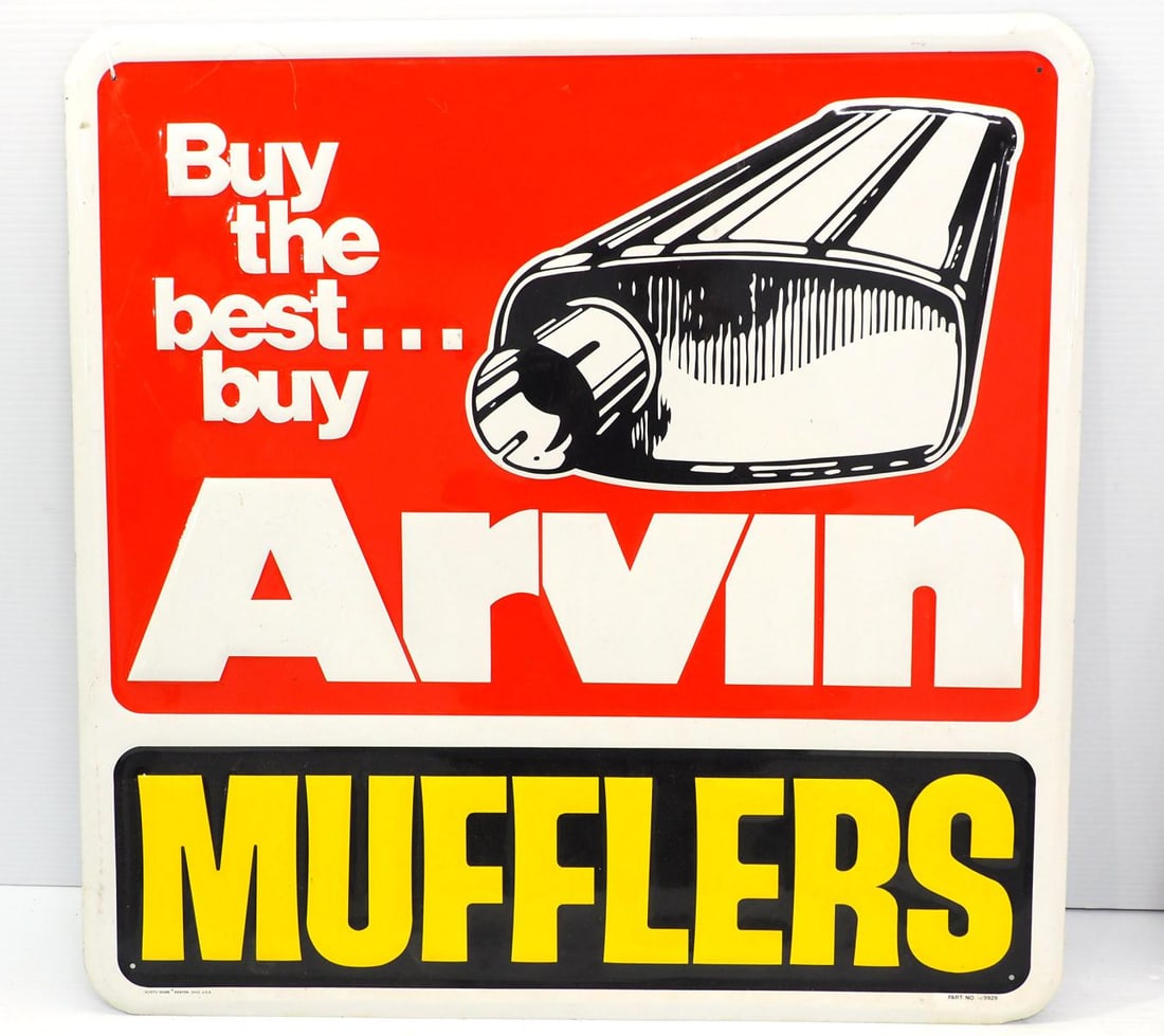 Arvin Mufflers sign (1 of 3)