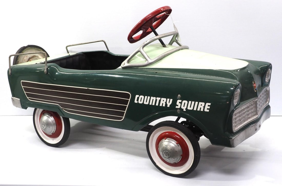 Murray Country Squire pedal car: Murray Country Squire pedal car - Has some repaint, fair * * WILL NOT SHIP