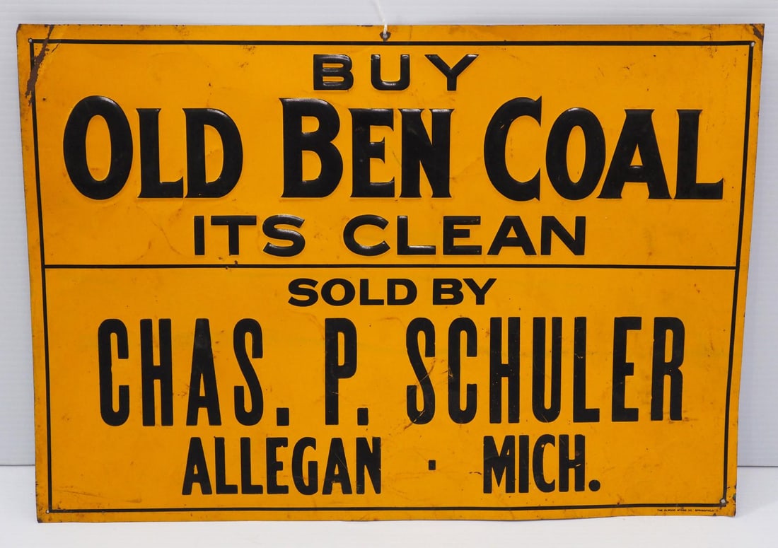 Old Ben Coal sign (1 of 3)