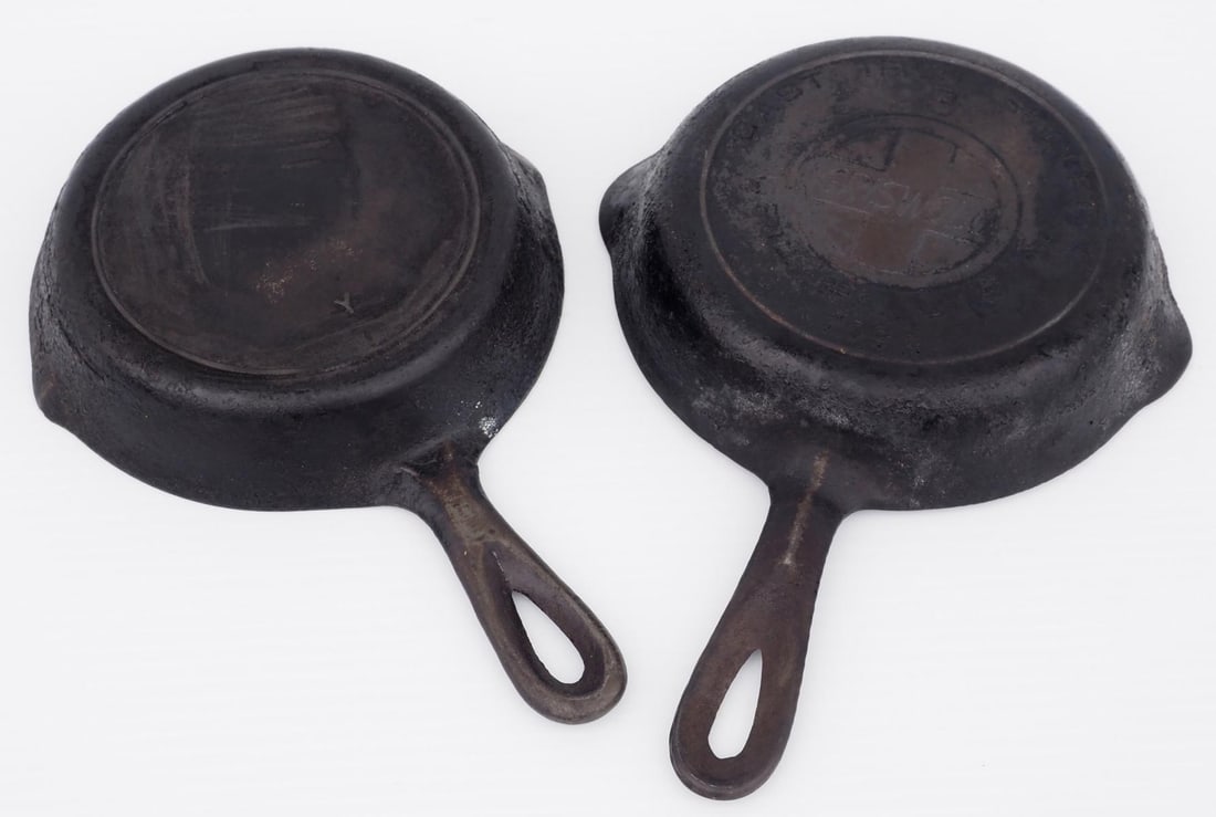 (2) Cast iron skillets (1 of 4)