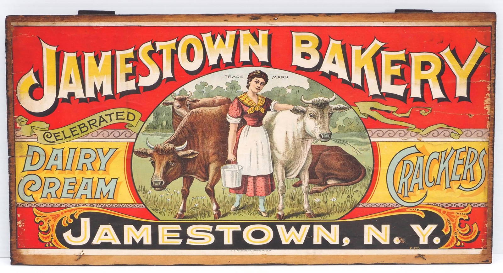 Jamestown Bakery Label Auction
