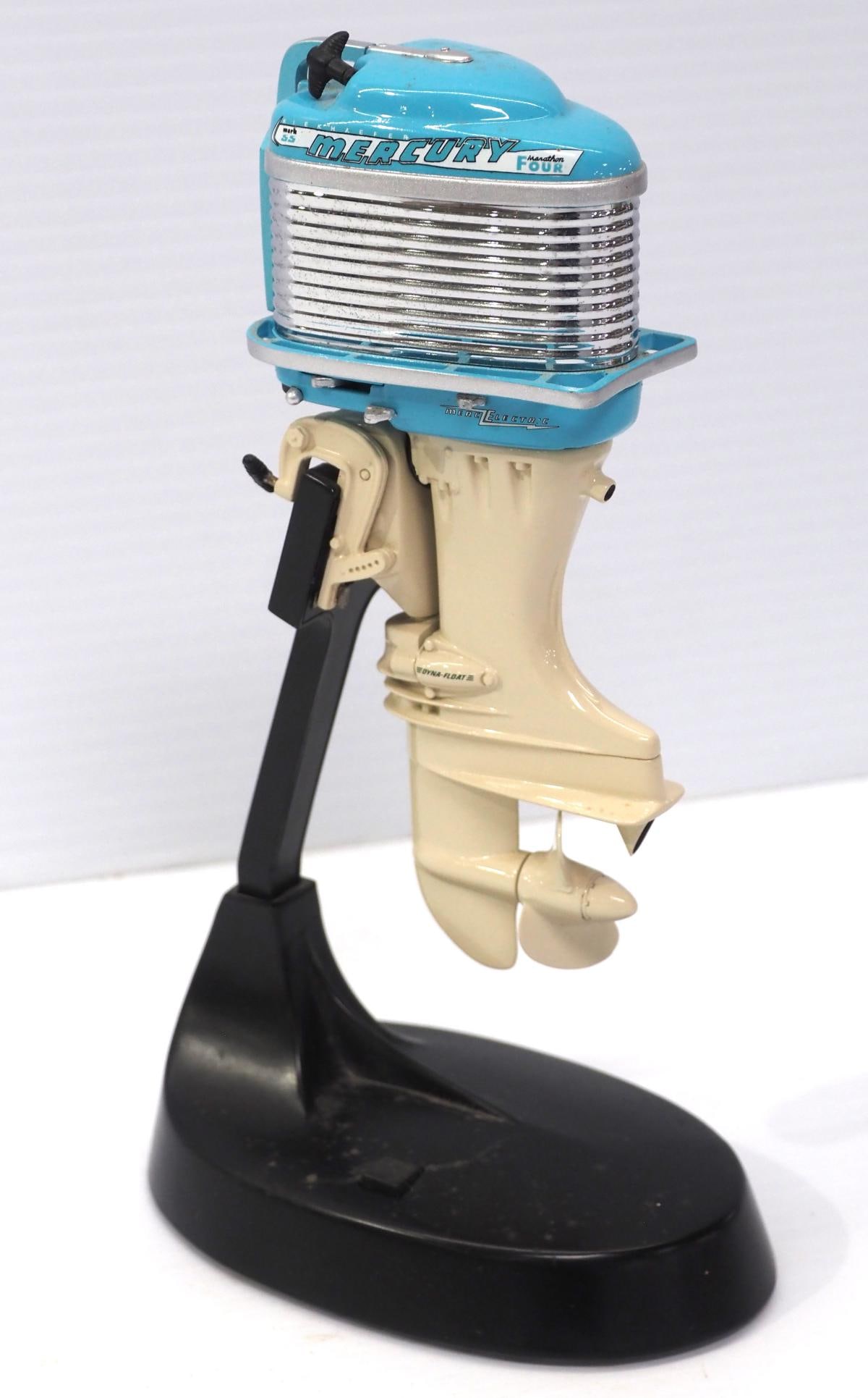 1/8 scale Blue Mercury outboard boat motor (1 of 3)
