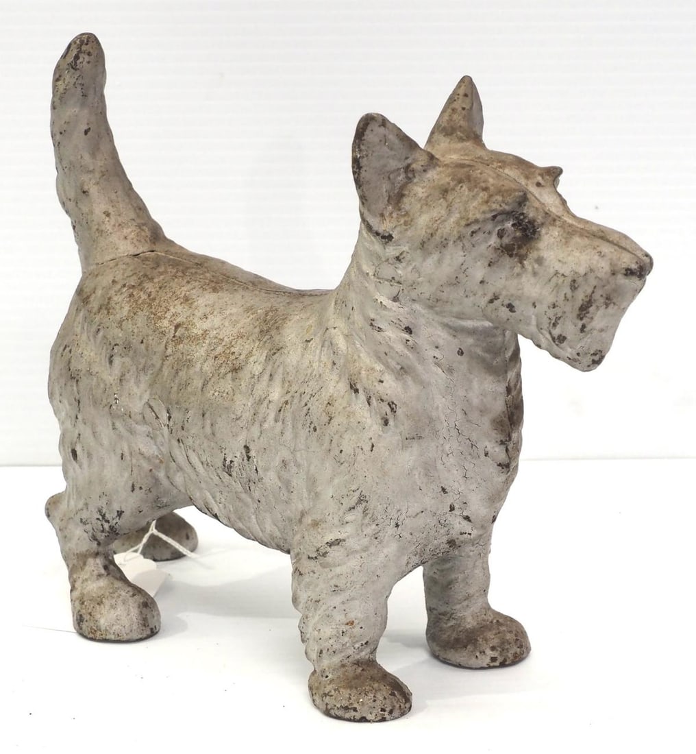 Scottish Terrier cast iron door stop (1 of 3)