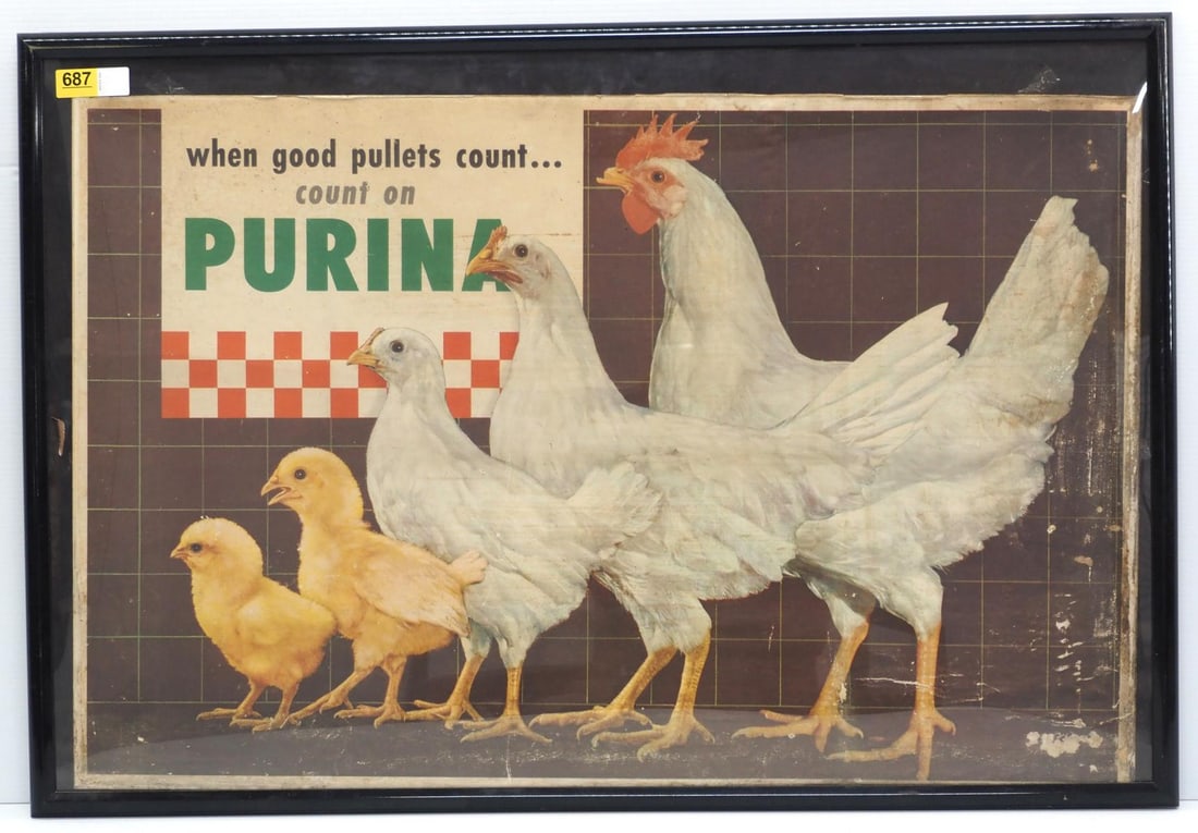 Purina pullets sign (1 of 4)