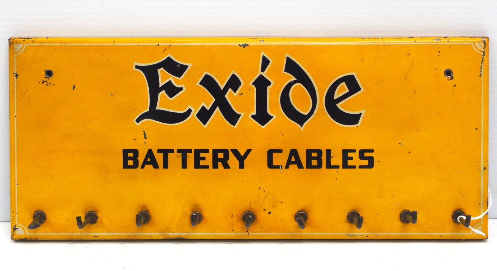 Exide Battery Cables product display rack (1 of 2)