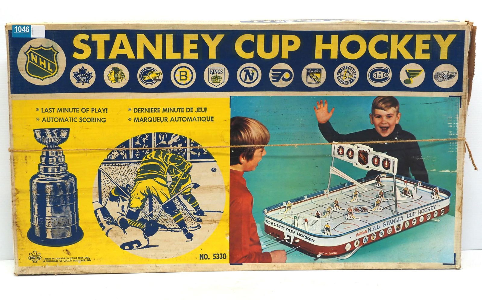 Stanley Cup Hockey Game By Eagle Toys Auction