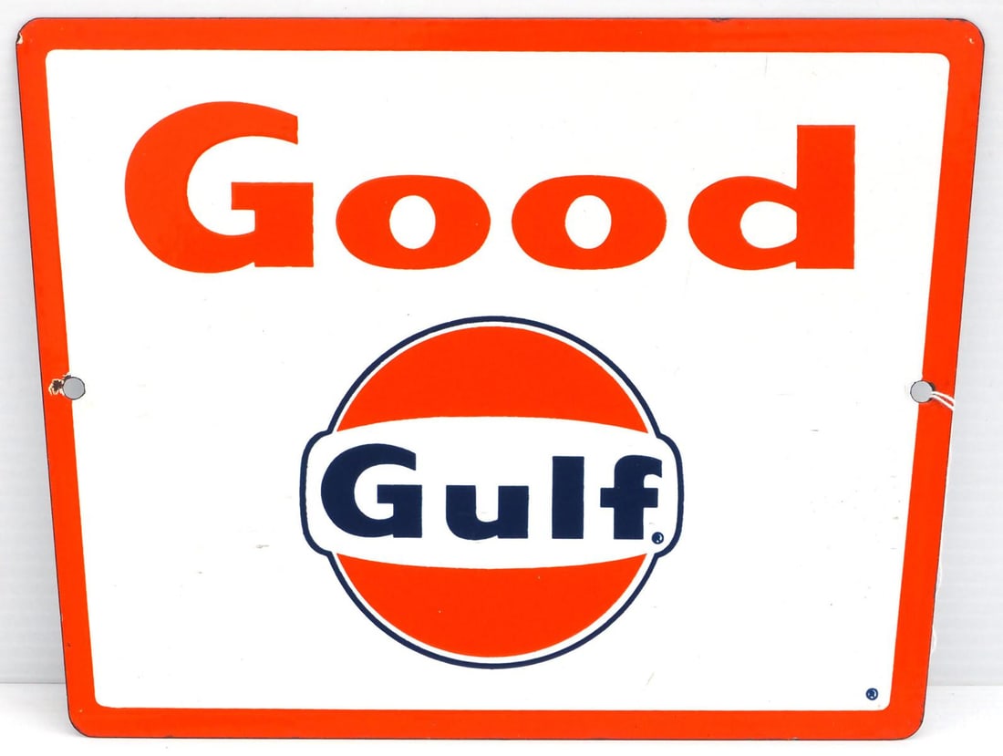 Good Gulf pump plate (1 of 2)