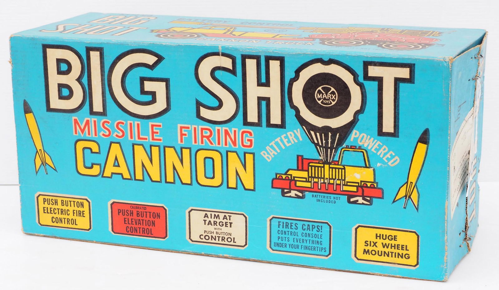 Marx Big Shot Missile Firing Cannon Truck (1 of 4)