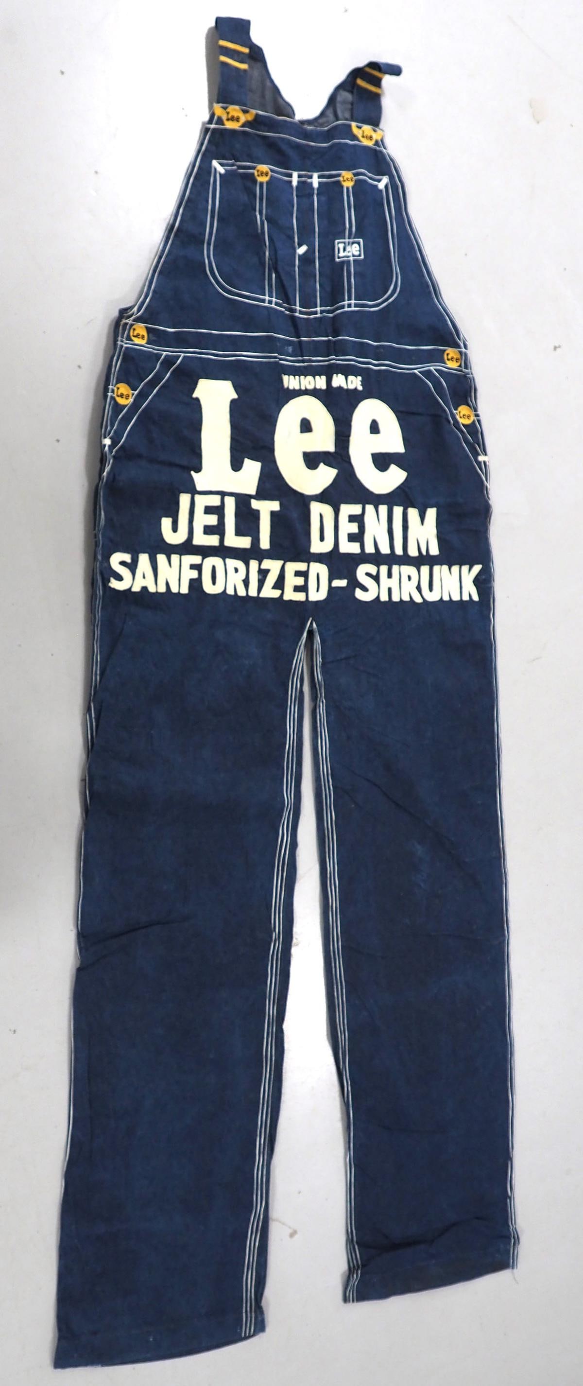 Oversized pair of denim Lee Overalls (1 of 12)