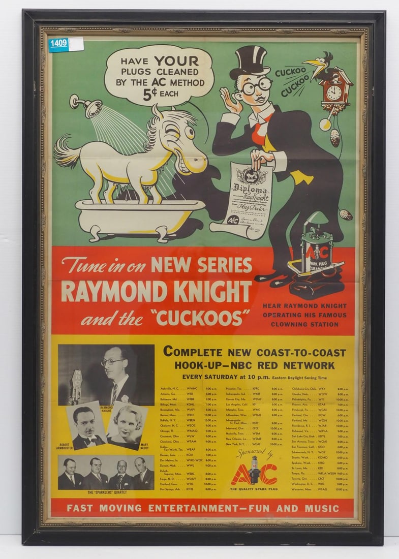 AC Spark Plugs entertainment schedule poster (1 of 3)