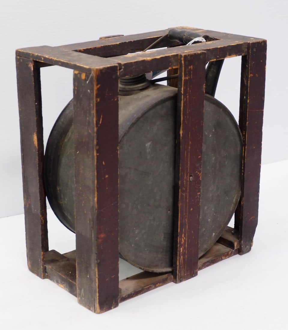 2-gallon rocker-style gas can in crate (1 of 3)