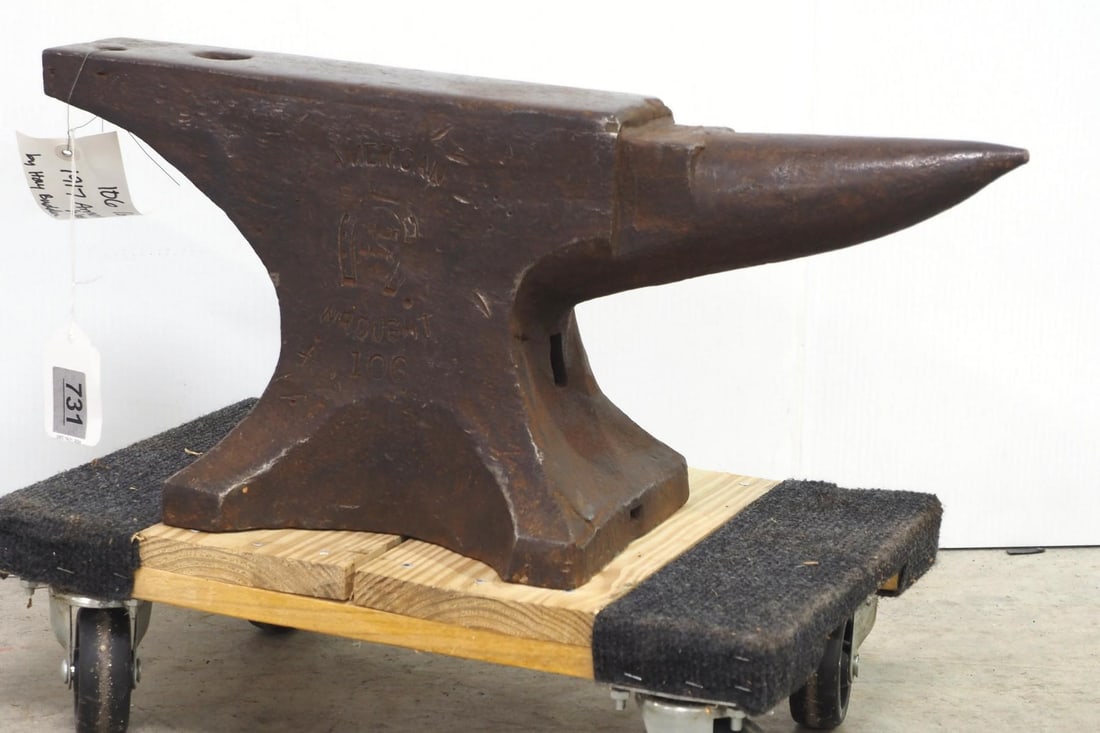 106 Lb 1917 American Wrought Anvil Rare