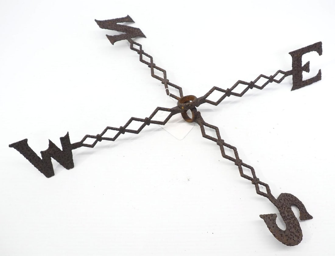 Cast iron graduated diamond directionals: Cast iron graduated diamond directionals, 21"L