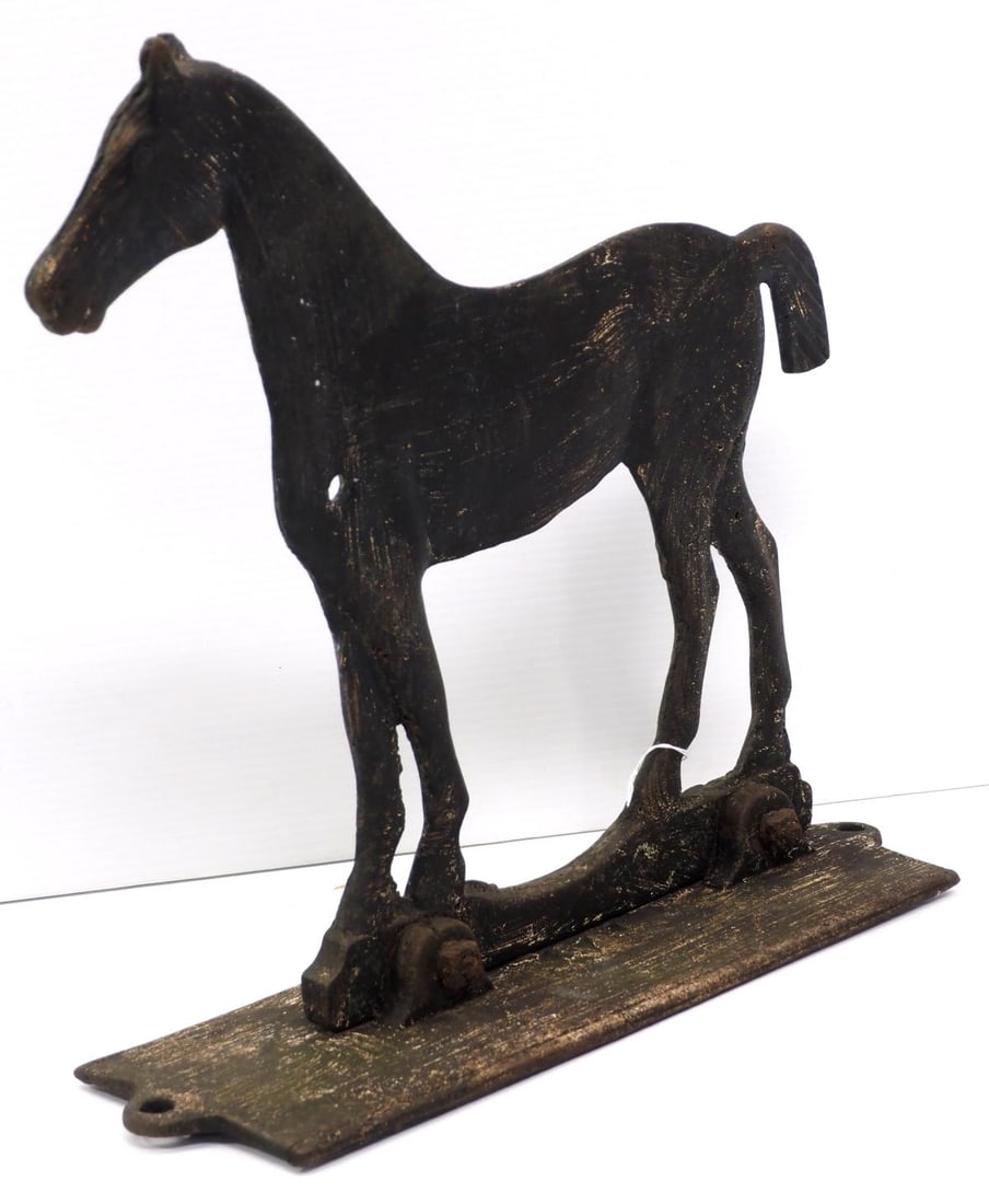 Cast iron Dempster short-tail horse windmill weight (1 of 5)
