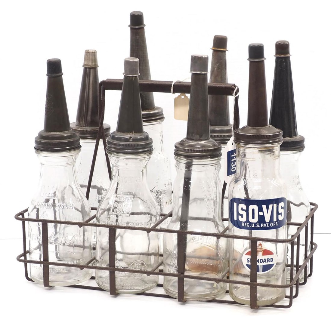 (8) 1-quart oil bottles in carrier (1 of 5)