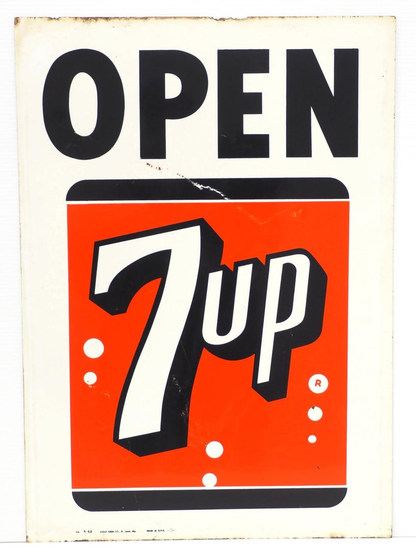 Open 7-Up sign (1 of 3)