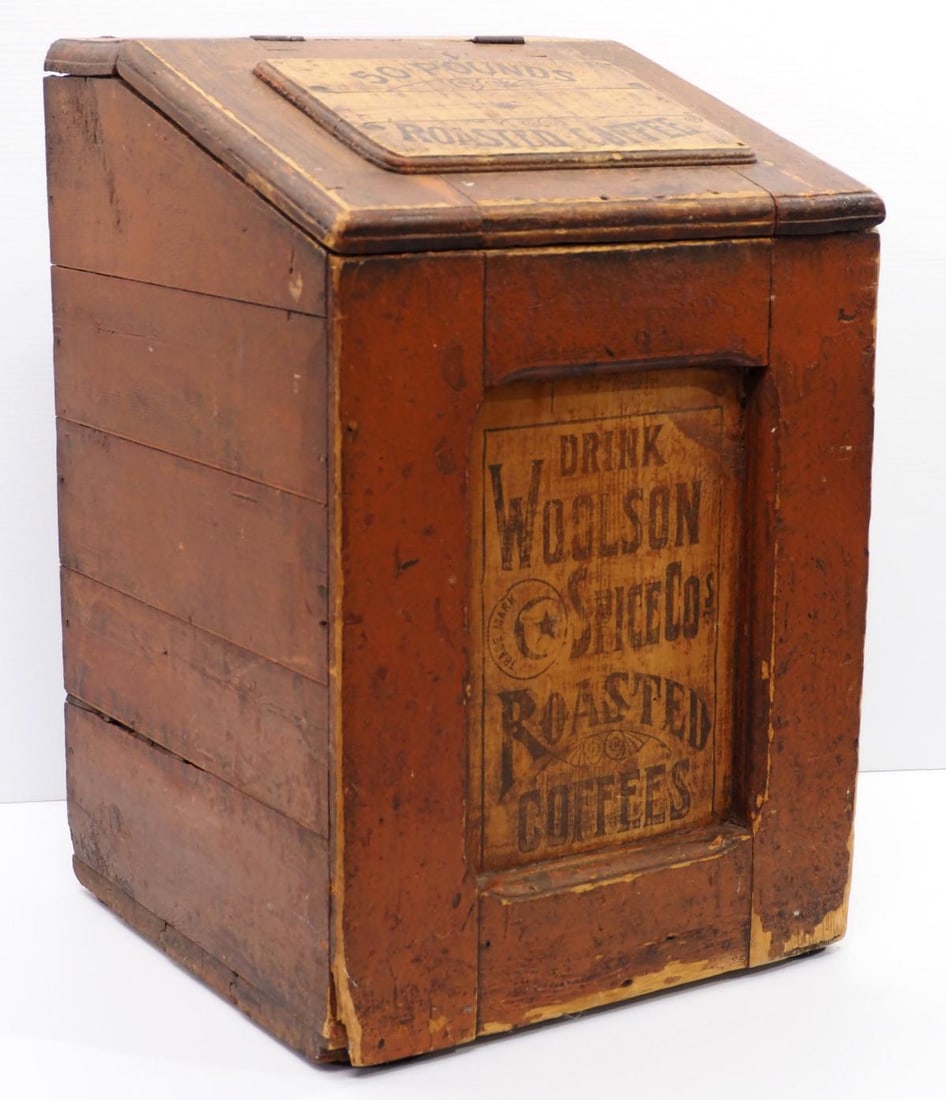 Woolson Spice Co. Roasted Coffees bin (1 of 4)
