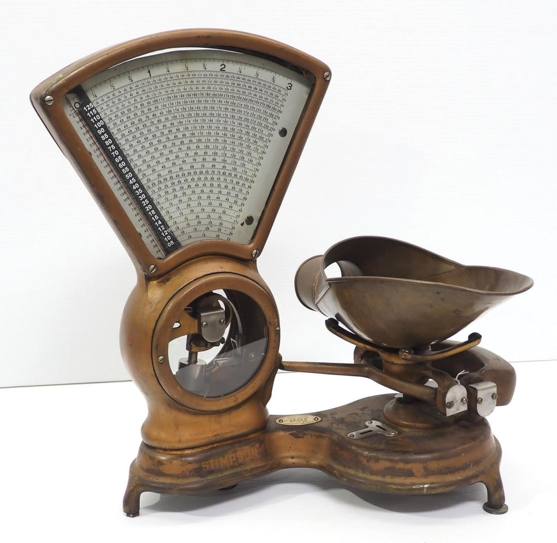 Stimpson 3 lb cast iron countertop scale (1 of 4)