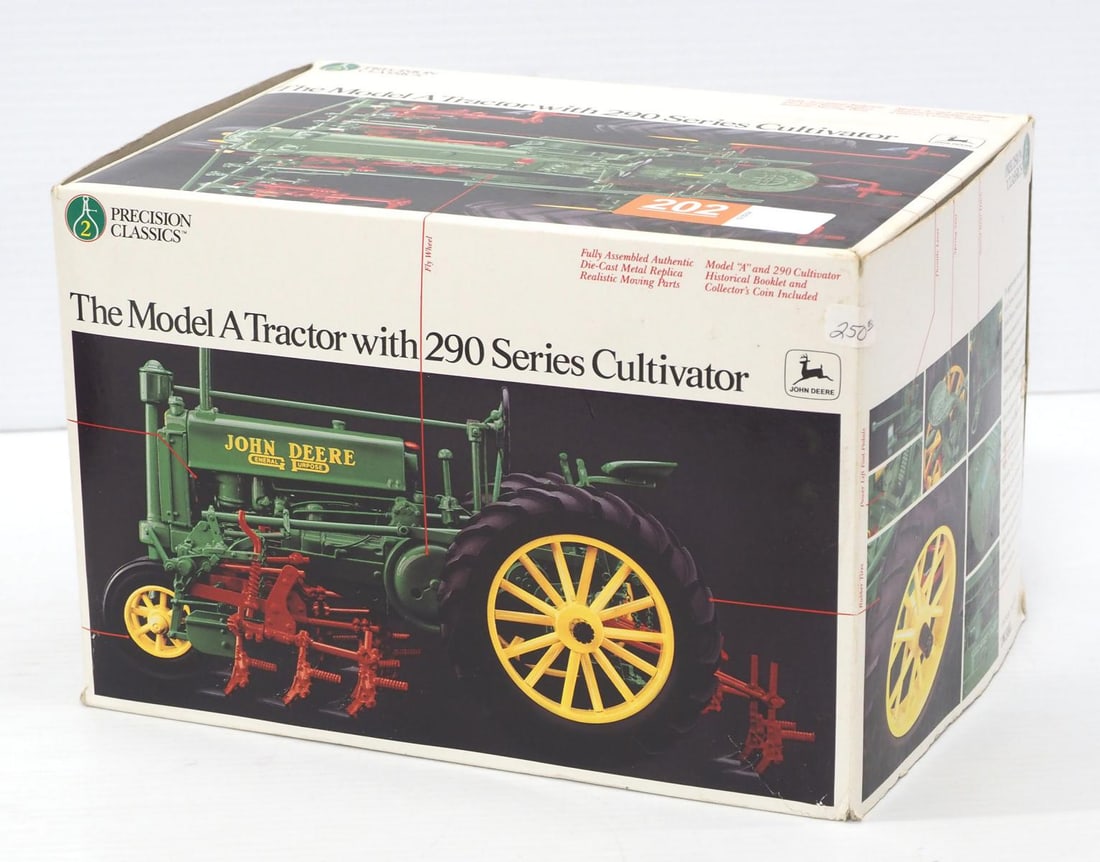 Ertl JD Model A Tractor with 290 Cultivator (1 of 2)