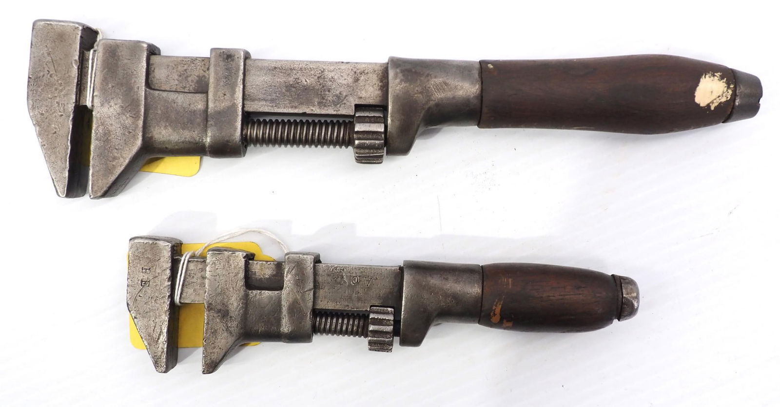 W&B Co. screw-adjust monkey wrench (1 of 2)