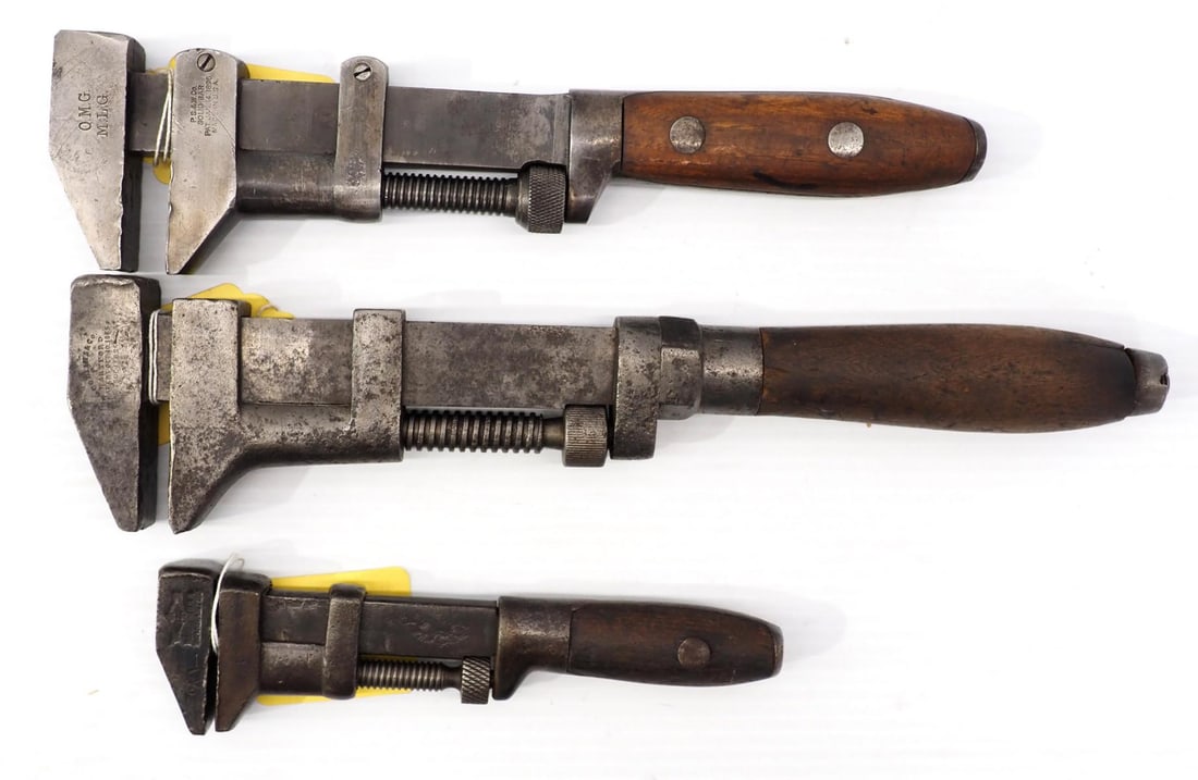 (3) Screw-adjust monkey wrenches (1 of 2)