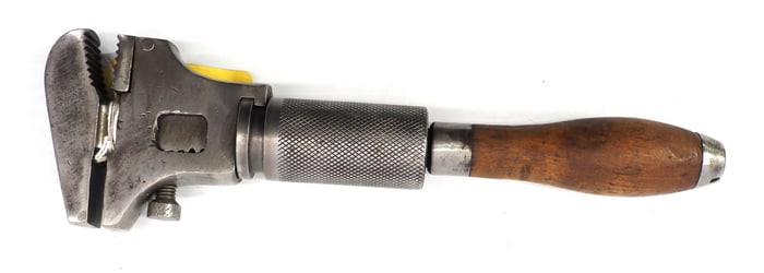 Trimo combo monkey/pipe screw-adjust wrench