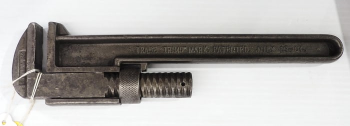 Trimo size 12 screw-adjust monkey wrench