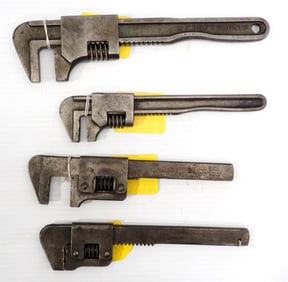 (4) Screw-adjust monkey wrenches