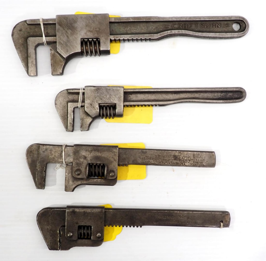 (4) Screw-adjust monkey wrenches (1 of 2)