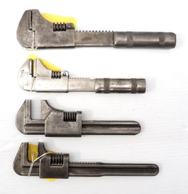 (4) Screw-adjust monkey wrenches