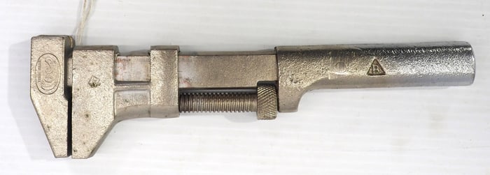 Coes screw-adjust monkey wrench