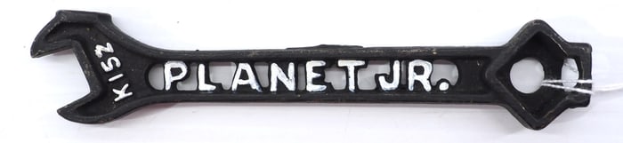 Planet Jr cut-out cast iron wrench