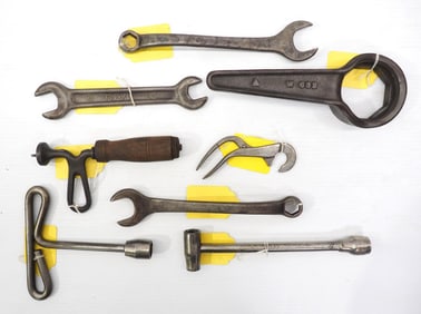 (8) Misc. automobile wrenches
