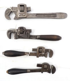 (4) Pipe wrenches