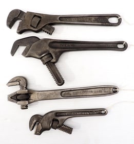 (4) Pipe wrenches