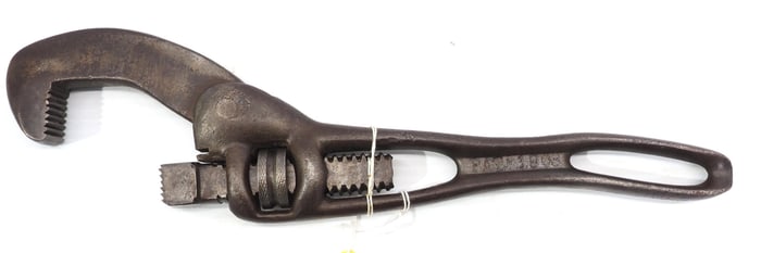 Leader screw-adjust pipe wrench